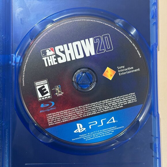 GREAT DEAL! Barely used THE SHOW 20 MLB for PS4 - PlayStation game disc! - Picture 2 of 3